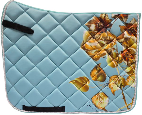 SJS Flower Print GP Saddle Pad - Image 5